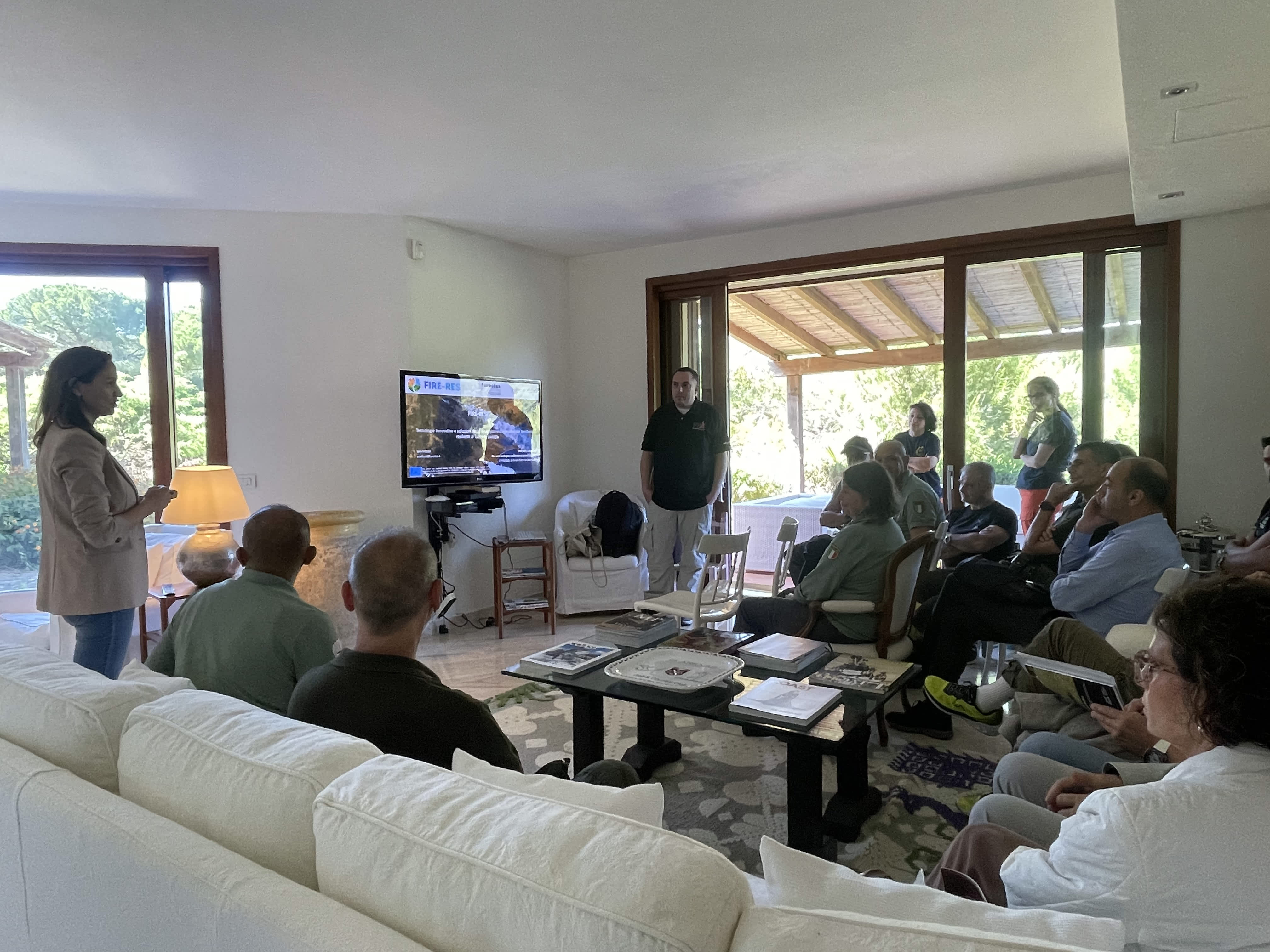 Presentación de FFA en Cerdeña